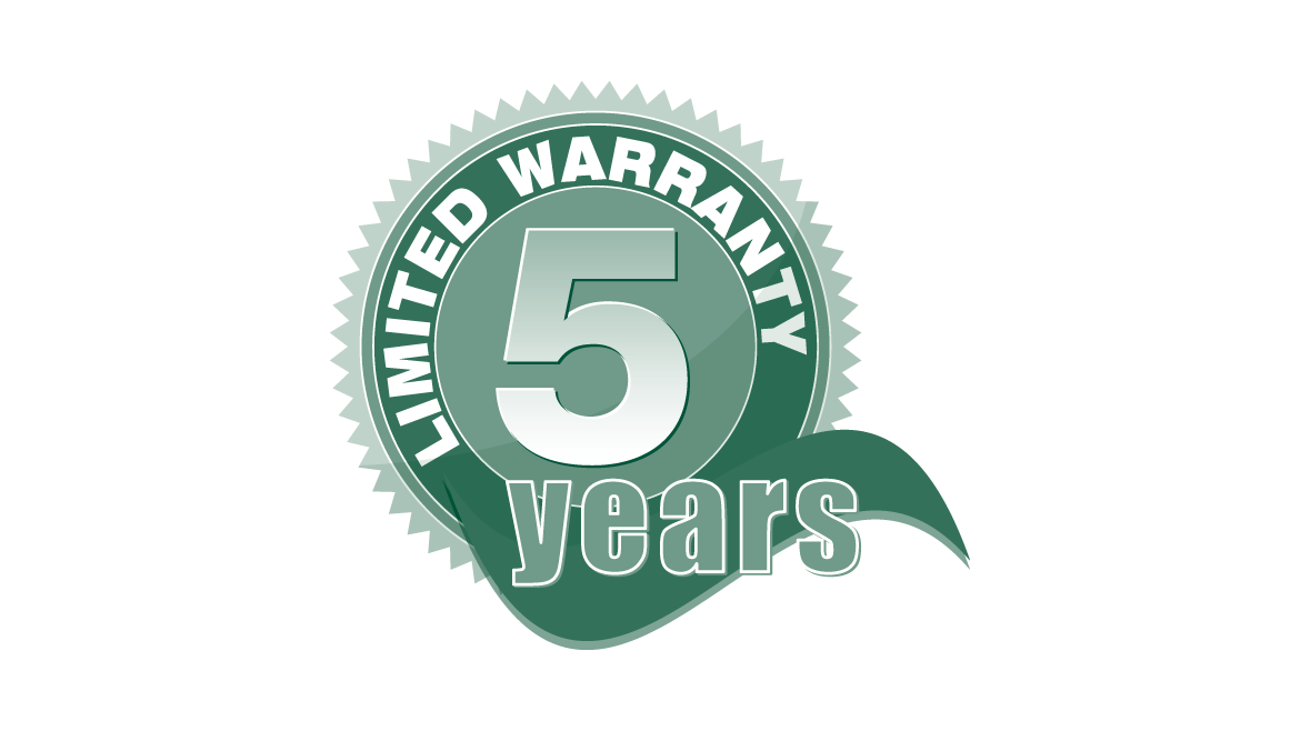 5 Year Limited Warranty – ERV